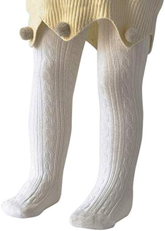 Toddler Tights 2T-4T Baby Seamless Leggings Girls White Stockings