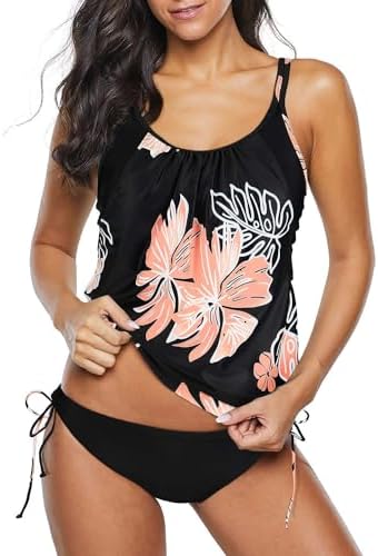 Bathing Suits for Women Swim Suit Tankini Tops for Women Swimwear Swimsuit for Women High Waisted Bathing Suit
