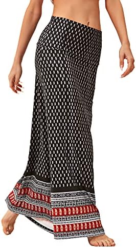Long Skirts for Women Tummy Control Boho Maxi Skirts