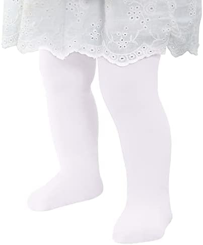 White Tights Toddler 2T Ultra Soft Baby Girl Tights