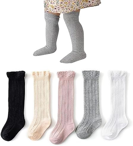 Baby Knee High Socks Toddler Long Socks