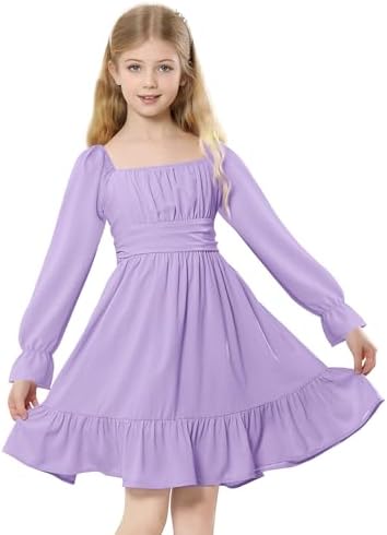 Lavender Dress for Girls 10-11