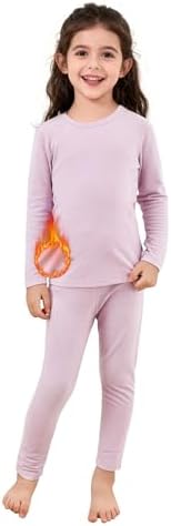 Toddler Thermal Underwear Set for Kids 2T Girls Long Johns