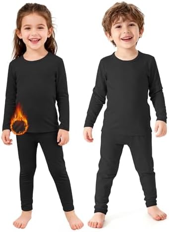 Toddler Thermal Set Winter Warm Toddler Long Johns