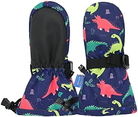 Dinosaur Winter Kids' Mittens