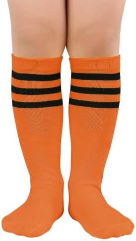 Halloween Kids Soccer Socks Cotton Youth Boys Girls Knee High Socks