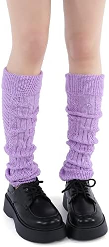 Purple Leg Warmers For Women & Girl